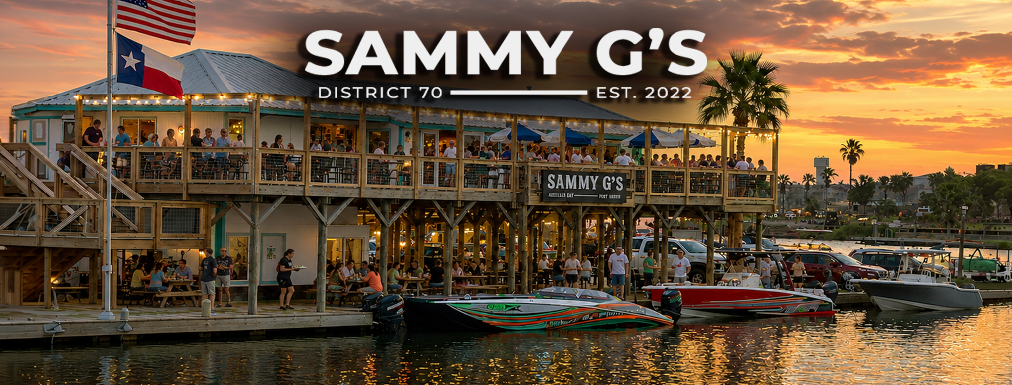 Sammy G's District 70 waterfront restaurant today